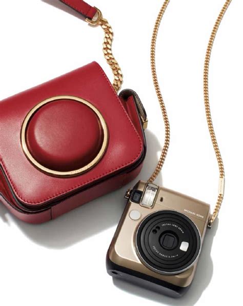 michael kors camera edition|Fujifilm and Michael Kors Collaborate on Gold Instax Camera.